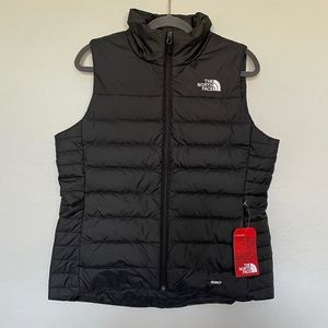The North Face down fill 550 black puffer vest